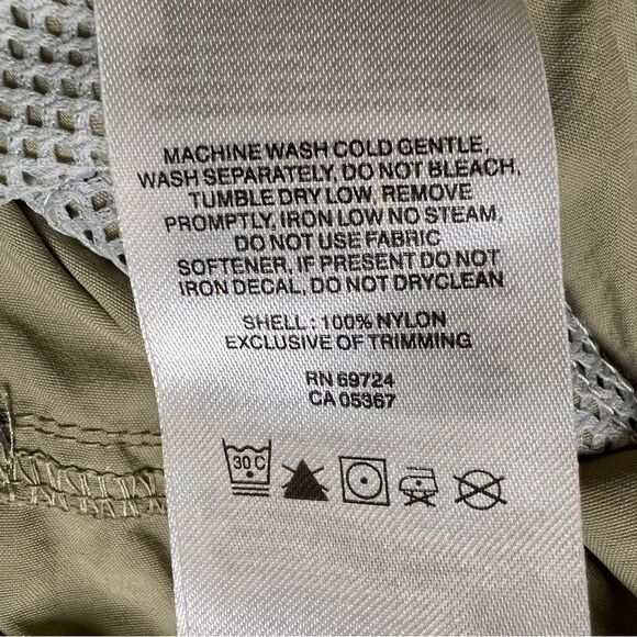 COLUMBIA Sandy River Shorts 5” High Rise Quick Dry Tusk Tan Size XL - Picture 8 of 9